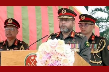 সেনাবাহিনীকে প্রশিক্ষিত, সুশৃঙ্খল ও পেশাদার বাহিনী হিসেবে গড়ে তোলার প্রত্যয় সেনাবাহিনী প্রধানের