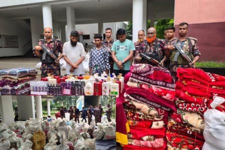 বেনাপোলে প্রধানমন্ত্রীর ত্রাণভান্ডারের নাম ব্যবহার; কোটি টাকার মাল জব্দ, কাস্টমস কর্মকর্তাসহ আটক ৩