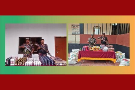 বেনাপোলে বিজিবির অভিযানে চোরাচালান পণ্য আটক 