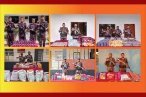 বেনাপোলে বিজিবির অভিযানে প্রায় ৩২ লক্ষ টাকা মূল্যের মাদকদ্রব্য ও চোরাচালান পণ্য আটক 
