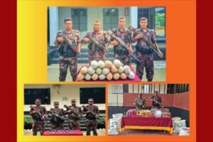 বেনাপোলে বিজিবি অভিযানে মাদকদ্রব্য ও চোরাচালান পণ্য আটক