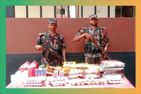 বেনাপোলে বিজিবি অভিযানে চোরাচালান পণ্য আটক 