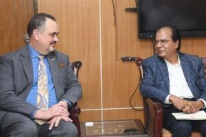 দুর্যোগ ব্যবস্থাপনা ও ত্রাণমন্ত্রীর সাথে মার্কিন রাষ্ট্রদূতের সাক্ষাৎ