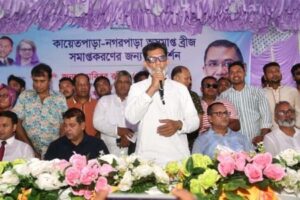 উন্নয়নের মাধ্যমে জনগণের প্রত্যাশা পূরণ করবে সরকার – সড়ক পরিবহন প্রতিমন্ত্রী