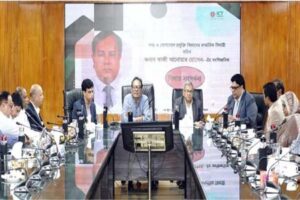 আইসিটি বিভাগের বিদায়ী সচিবকে সংবর্ধনা
