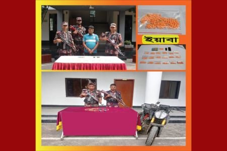 যশোর সিমান্তে বিজিবির অভিযানে মাদকদ্রব্যসহ আটক-১