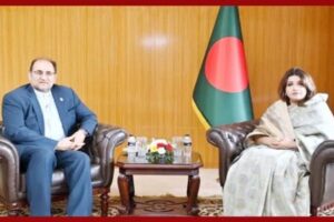 পররাষ্ট্র প্রতিমন্ত্রীর সঙ্গে ইরানের রাষ্ট্রদূতের সৌজন্য সাক্ষাৎ