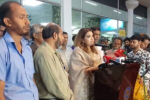 লেবাননে নিহত দুই রেমিট্যান্সযোদ্ধার মরদেহ গ্রহণ করলেন পররাষ্ট্র প্রতিমন্ত্রী