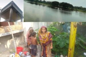 শার্শার তিন গ্রামের মানুষের বিশুদ্ধ পানির একমাত্র উৎস রাজগঞ্জ বাওড় দখলমুক্ত করে উন্মুক্ত জলাশয় ঘোষণার দাবি