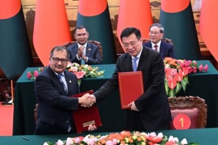 গণমাধ্যম খাতে সহযোগিতা জোরদারে বাংলাদেশ-চীনের মধ্যে চারটি সমঝোতা স্মারক স্বাক্ষর