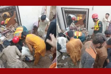 পাকিস্তানে কোচিং সেন্টারের ছাদ ধসে ১৪ শিশু নিহত