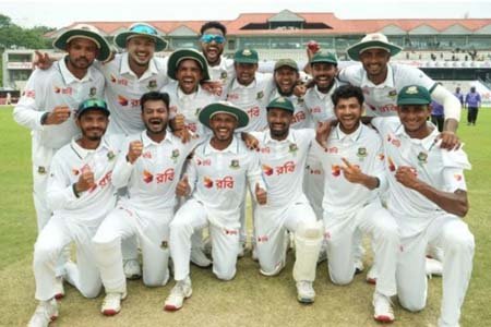 হারলেও বিশ্ব টেস্ট চ্যাম্পিয়নশিপে এক ধাপ এগোল বাংলাদেশ