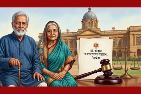 পিতা-মাতার ভরণ-পোষণ না করলে ১ লাখ টাকা জরিমানা, অনাদায়ে ৩ মাসের কারাদণ্ড
