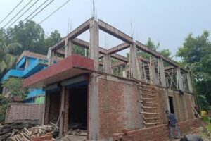 মহেশপুর পৌরসভার প্রকৌশলীকে ম্যানেজ নকশা জালিয়াতি, রাস্তা দখল করে চলছে ভবন নির্মাণ
